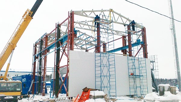 Компрессорная станция ОАО "Газпром" из сэндвич-панелей - фото 2